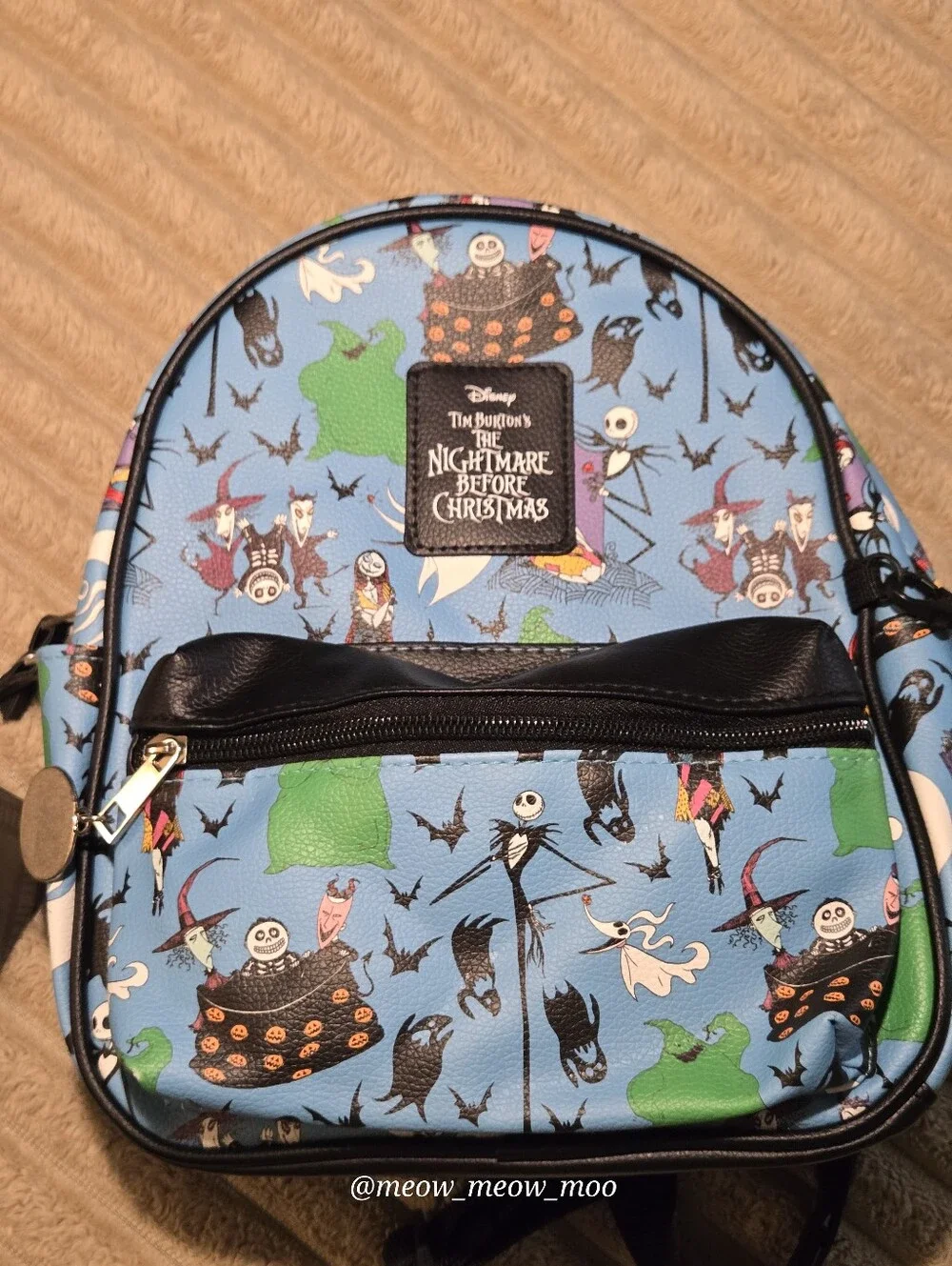 Nightmare Before Christmas 30th Anniversary Mini Backpack & Coin Purse Set